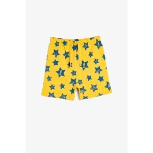 Koton Shorts - Yellow - Normal Waist