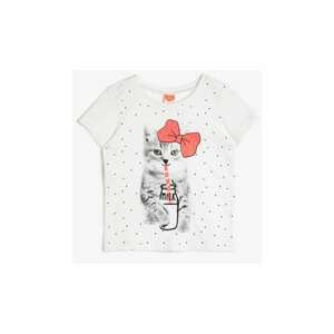 Koton Baby Ecru Printed T-shirt