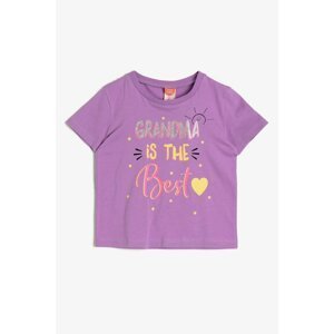 Koton Purple Baby Girl T-Shirt