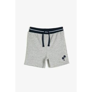 Koton Gray Baby Boy Shorts & Bermuda