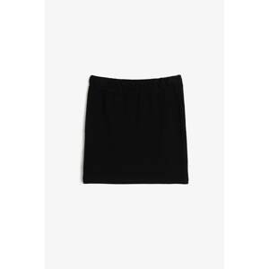 Koton Girl Black Normal Waist Skirt