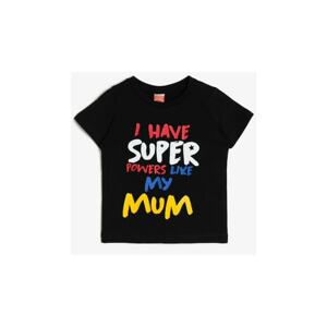 Koton Black Baby Boy T-Shirt