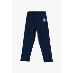Koton Girl Navy Blue Sweatpants