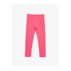 Koton Girl Pink Summer Leggings