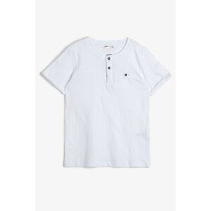 Koton Button Detailed T-Shirt
