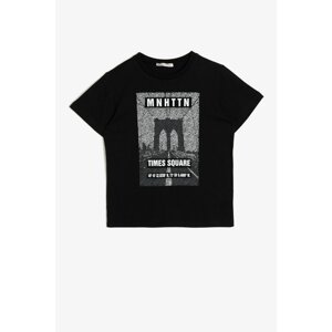 Koton Black Boy T-Shirt