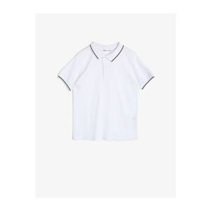 Koton Kids Cotton Short Sleeve Polo Neck T-Shirt