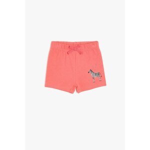 Koton Red Baby Girl Shorts & Bermuda
