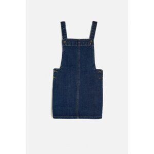 Koton Blue Child Strap Jean Dress