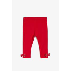 Koton Claret Red Baby Girl Tights