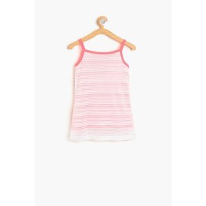 Koton Pink Baby Girl Striped T-Shirt