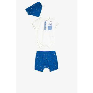 Koton Baby Boy Ecru Baby Sets