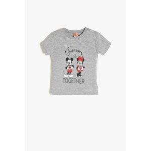 Koton Gray Baby Girl T-Shirt