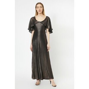 Koton Shimmer Detailed Dress Evening Dress
