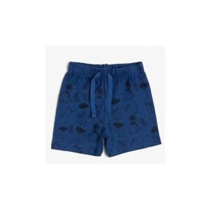 Koton Boys Blue Printed Shorts
