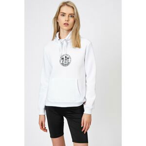 Koton Women's Ecru Sweatshirt