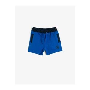 Koton Boys Blue Printed Shorts