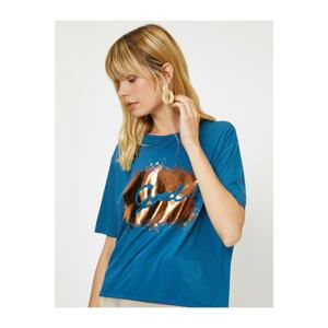 Koton Letter Printed T-shirt