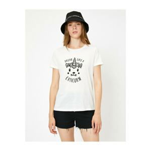 Koton Letter Printed T-shirt