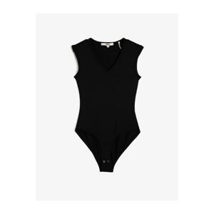 Koton Bodysuit - Black - Regular