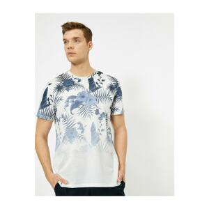 Koton Men's Patterned T-shirt