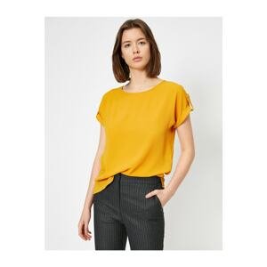 Koton Blouse - Yellow - Relaxed fit