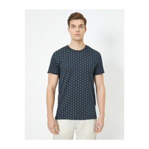 Koton Crew Neck Short Sleeve Cotton T-Shirt