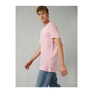 Koton Men's Pink T-Shirt