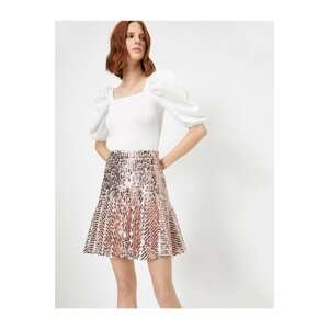 Koton Skirtly Yours Styled By Melis Agazat - Sequin Detail Skirt