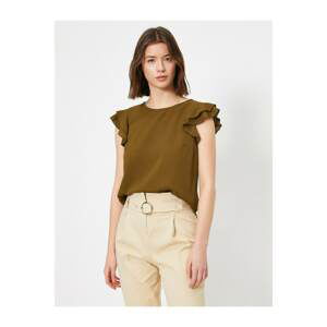 Koton Blouse - Green - Regular fit