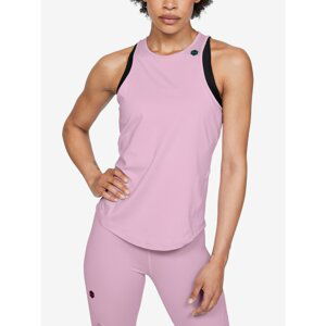 Under Armour Top Rush Tank-Pnk - Women's