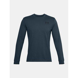 Under Armour Tričko SPORTSTYLE LEFT CHEST LS-BLU