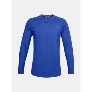 Under Armour T-shirt Charged Cotton LS-BLU - Men's