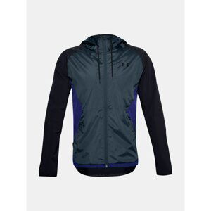 Under Armour Bunda STRETCH-WOVEN HOODED JACKET-BLK