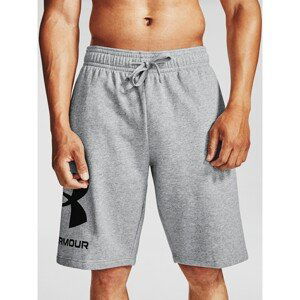 Under Armour Kraťasy UA Rival FLC Big Logo Shorts-GRY