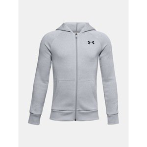 Under Armour Sweatshirt Ua Rival Cotton Fz Hoodie-Gry - Boys