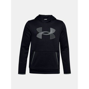 Under Armour Mikina UA ARMOUR FLEECE HOODIE-BLK