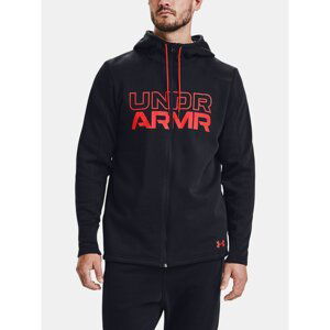 Under Armour Mikina BASELINE FULL ZIP HOODIE-BLK 