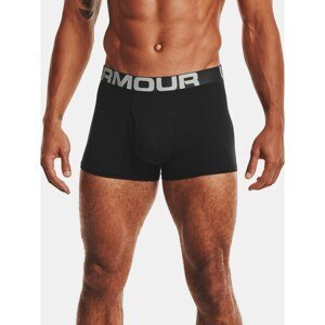 Under Armour Boxerky UA Charged Cotton 3in 3 Pack-BLK
