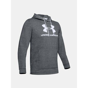 Under Armour Mikina SPORTSTYLE TERRY LOGO HOODIE-GRY