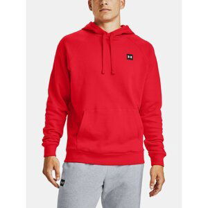 Under Armour Sweatshirt Rival Fleece Hoodie-RED - Mens