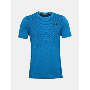 Under Armour T-shirt Seamless Wave SS-BLU - Men's