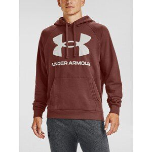 Under Armour Mikina Rival Fleece Big Logo HD-RED