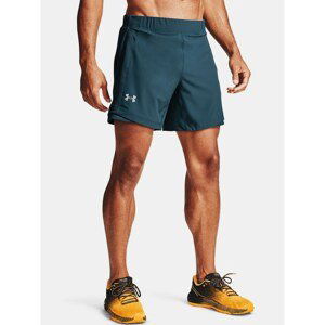 Under Armour Kraťasy QLIFIER SPEEDPOCKET 7'' SHORT-BLU