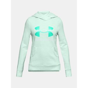 Under Armour Sweatshirt Rival Fleece Logo Hoodie-BLU - Girls