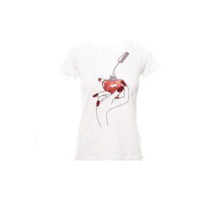 GAS T-shirt Hanika Heart Written - Women