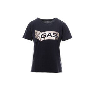GAS T-shirt Francys Blue Denim - Women