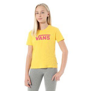 Vans T-shirt Gr Flying V Crew Gir Lemon Chrome - Kids