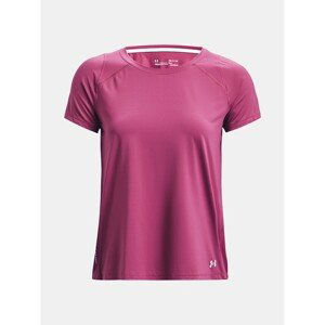 Under Armour T-shirt Isochill Run 200 Ss-Pnk - Women's