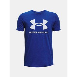 Under Armour Tričko Sportstyle Logo SS-BLU